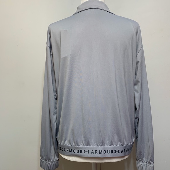 Under Armour grey track jacket. - Picture 3 of 5